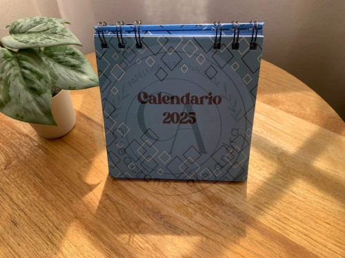 Calendario Azul 12x12