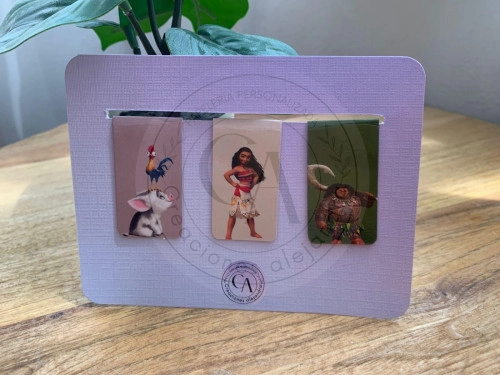 Set de 3 marcapáginas imantados Moana