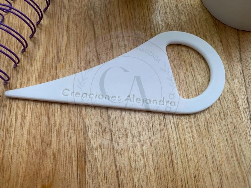 Abridor de anillos Metálicos 3D
