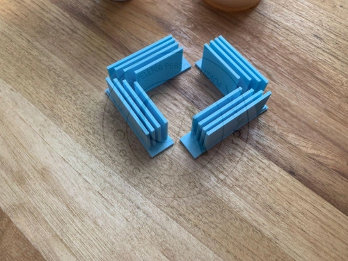 Escuadra 3D para cartonaje 2 unidades
