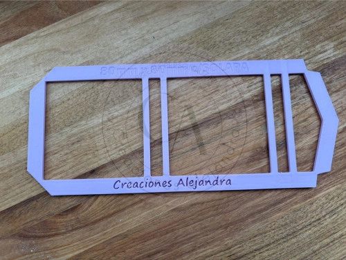 Regla post it 80x80mm con solapa 