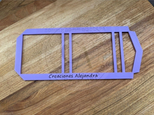 Regla post it 80x80mm con solapa 