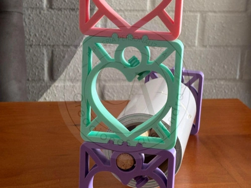 Porta rollo apilable 