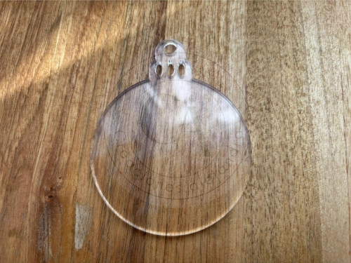 Esfera navidad 7cm 1 unidad 