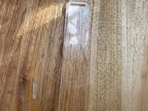 Marcapagina transparente 3x14cm 1 unidad 