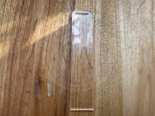 Marcapagina transparente 3x14cm 10 unidades 