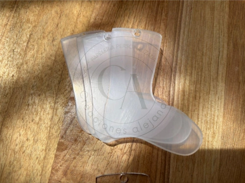 Bota de navidad 6x5,5 cm  10 unidades 