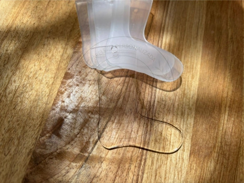 Bota de navidad 6x5,5 cm  10 unidades 