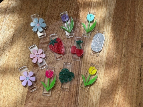 Pasadores de elástico mix  11 unidades