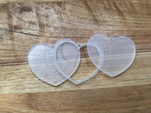 Llavero corazòn shaker  5x4,1 cm 10 unidades 