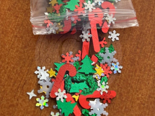 Glitter 5grs Navidad bastones mix 