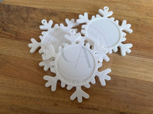 Porta foto copo de nieve 5x5