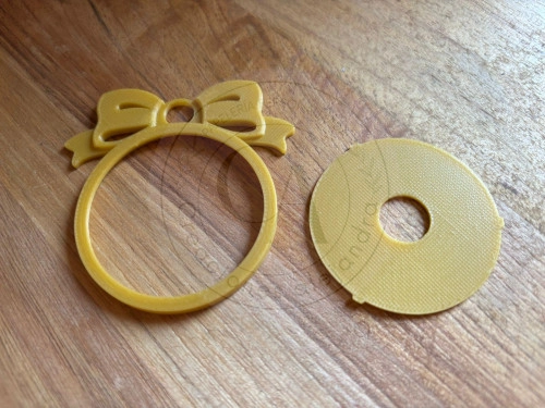 Esfera con cinta porta foto 50 unidades 