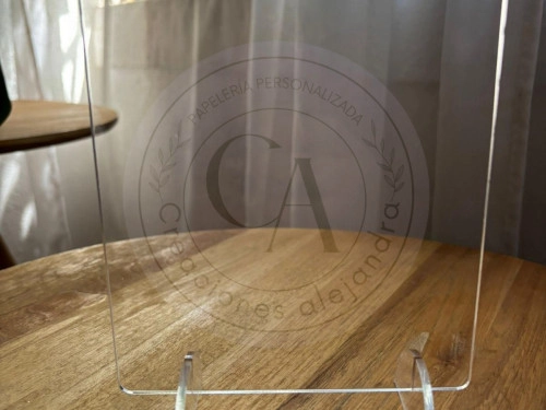 Cuadro 15x20 transparente 