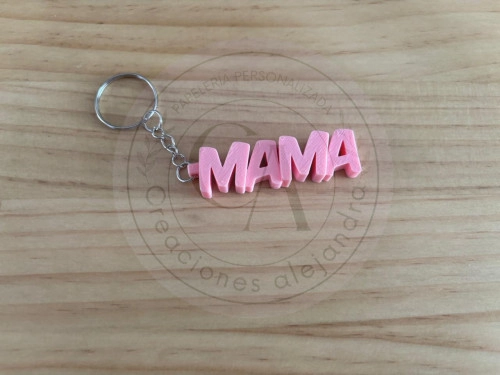 Llavero mama 6.5x1.8cm 