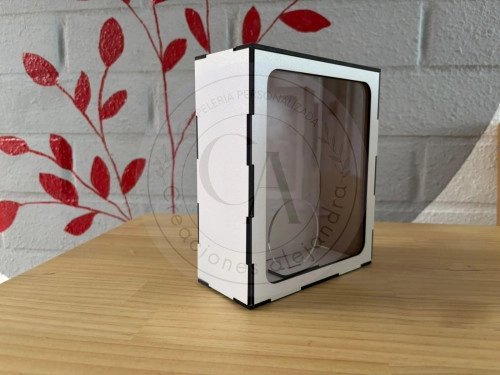 Caja de mdf sublimable  16.3x19.3x7.3