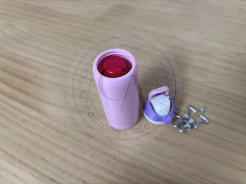 Botella porta labial 