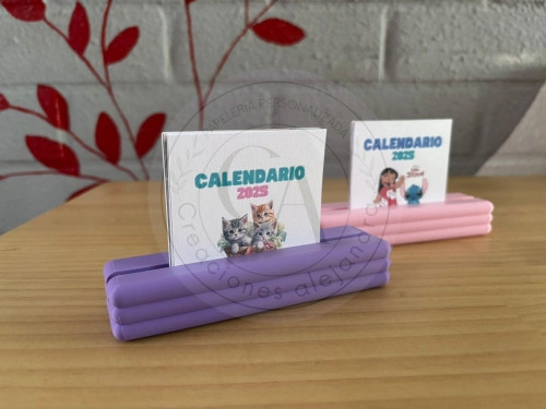 Soporte para calendario de mesa 3D