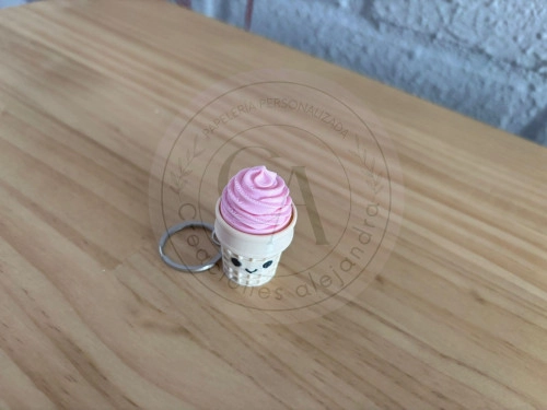 Clicker helado con ojitos