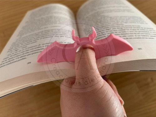 Sujetador libro murcielago