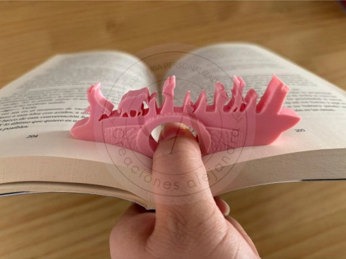 Sujetador libro señor de los anillos 