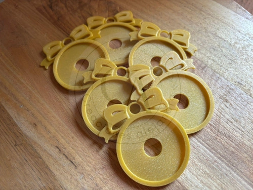 Esfera con cinta porta foto 10 unidades 