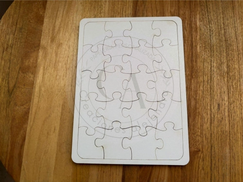 Puzzle rectangular 14,2x19,4cm  1 unidad