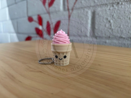 Clicker helado con ojitos