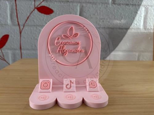 Letrero personalizado con logo de tu emprendimiento 